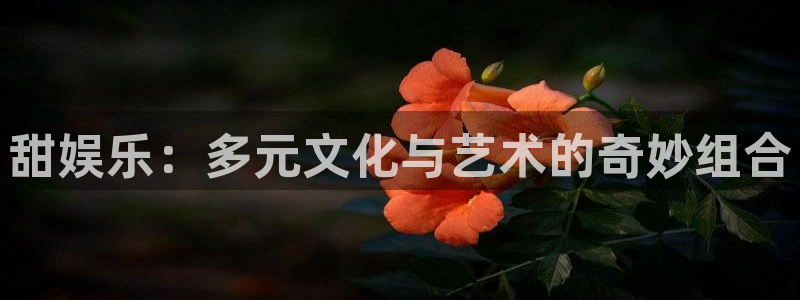 壹号大舞台怎么下载：甜娱乐：多元文化与艺术的奇妙组合